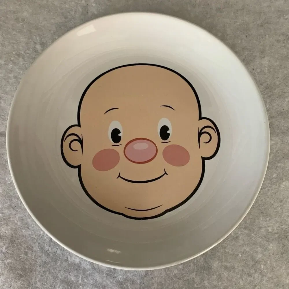 Fred Plays With His Food Ceramic 8.5” Plate
